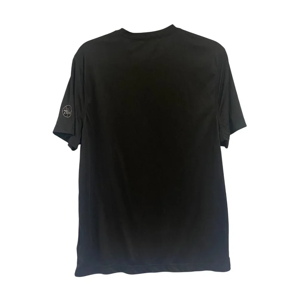 ALO Yoga CoolFit Black Philadelphia‎ 76ers Top Size L